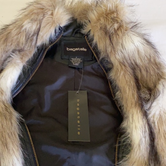 Bagatelle furry vest Small - Picture 2 of 4